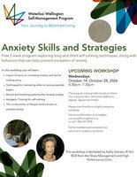 Anxiety Skills & Strategies-- ONLINE WORKSHOP--October 14, 2026